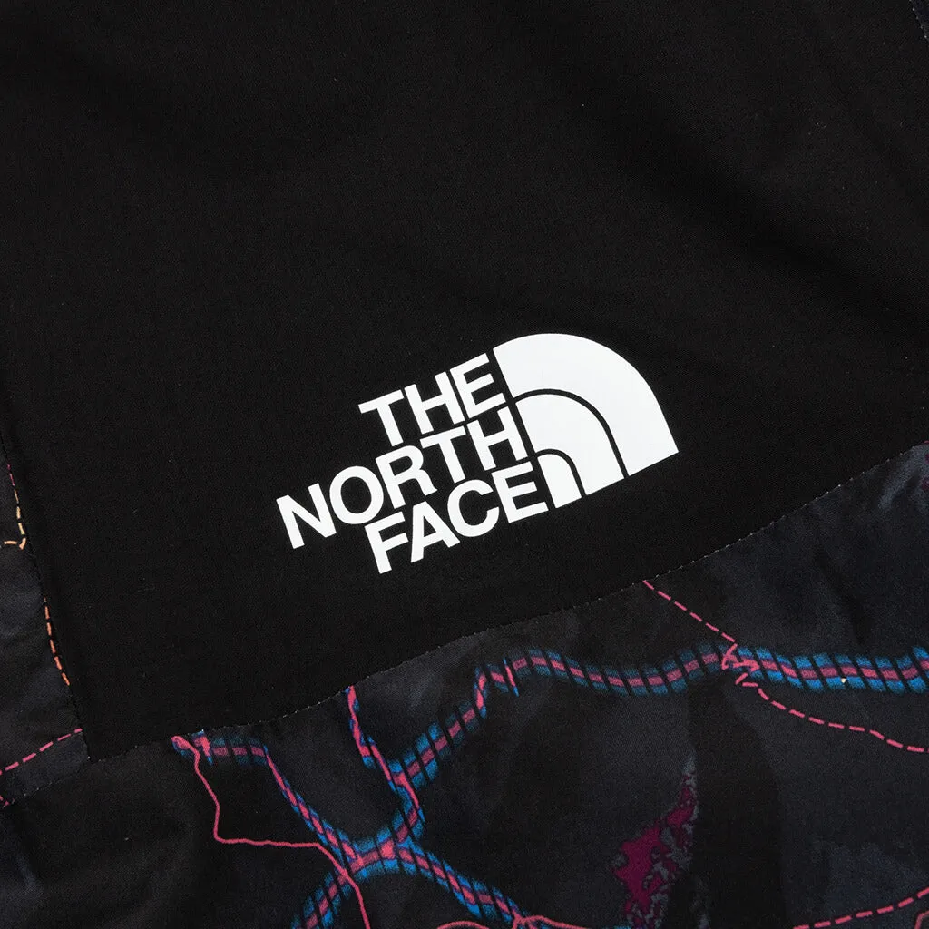 ’86 Retro Mountain Jacket - TNF Black Trail Glow Print