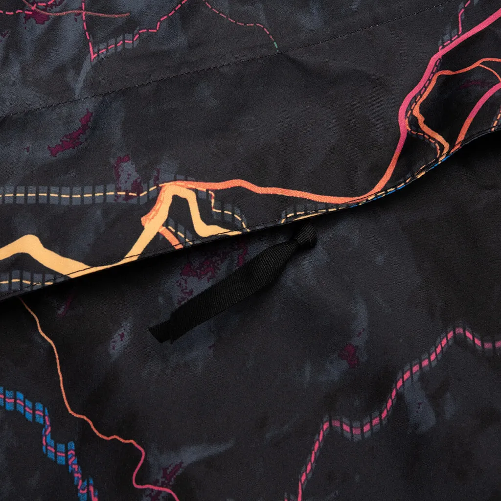 ’86 Retro Mountain Jacket - TNF Black Trail Glow Print