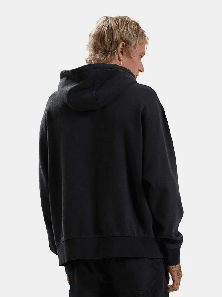 Afends Leisure Process Hemp Hoodie - Faded Black