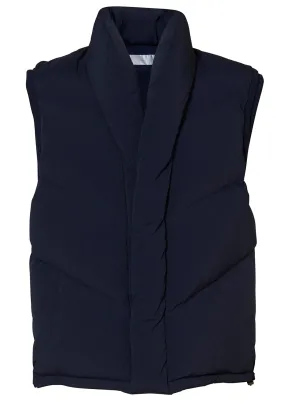 Alaska Down Vest Dark Ocean