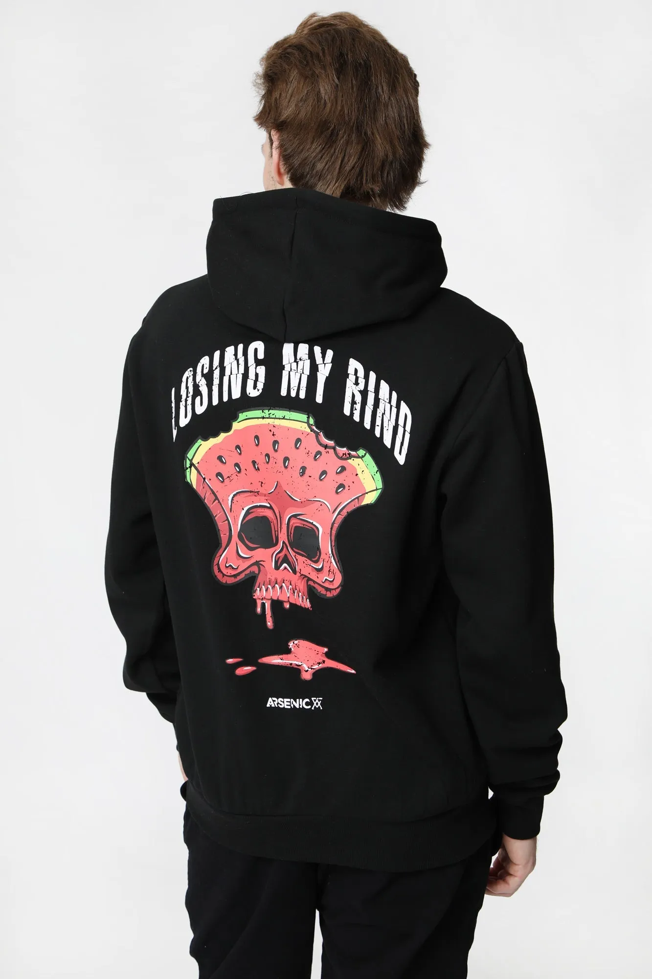 Arsenic Mens Premium Losing My Mind Hoodie - Comfortable and Stylish Casual Wear