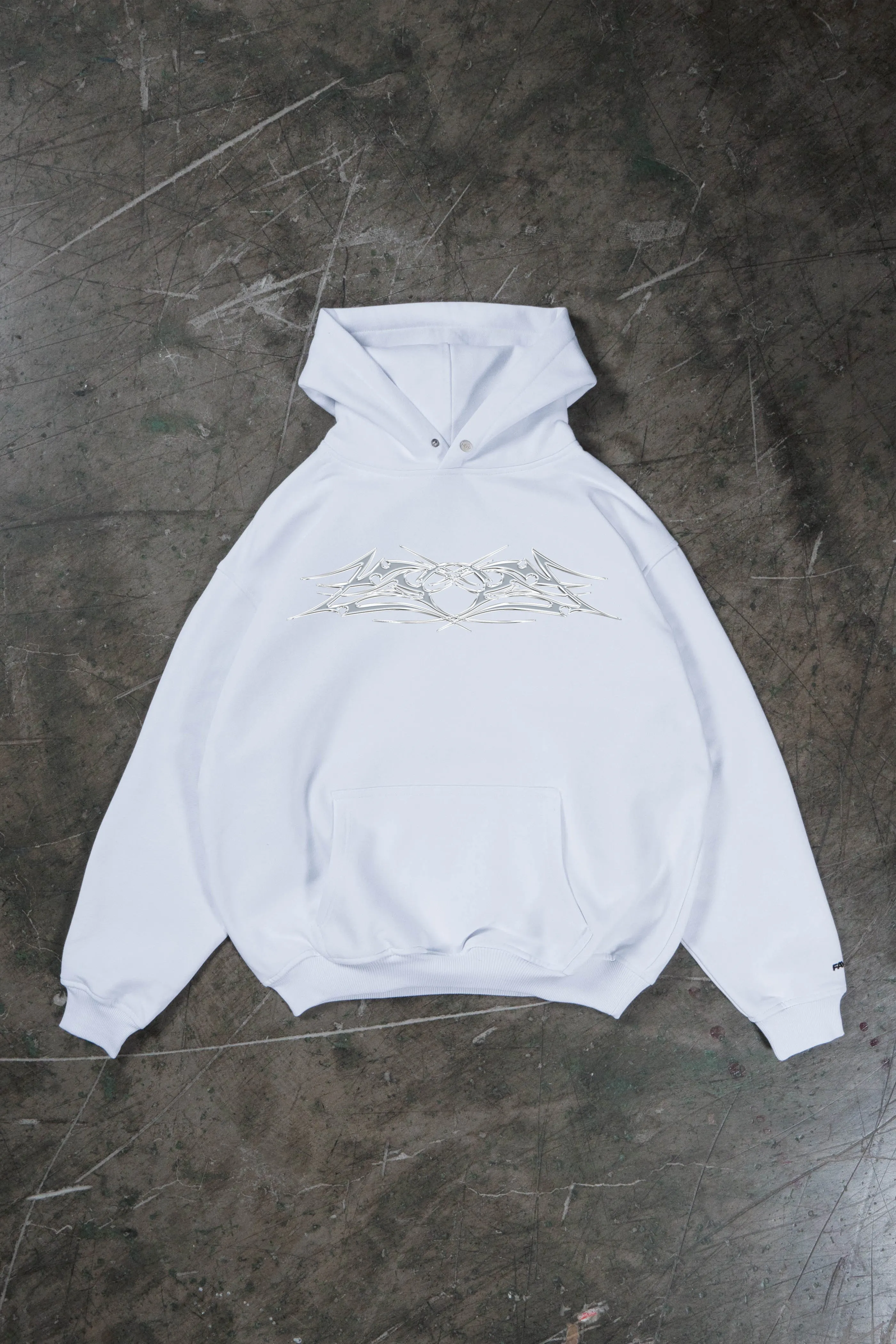 AURA WHITE HOODIE