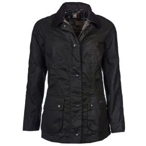 Barbour Classic Beadnell Wax Jacket - Black