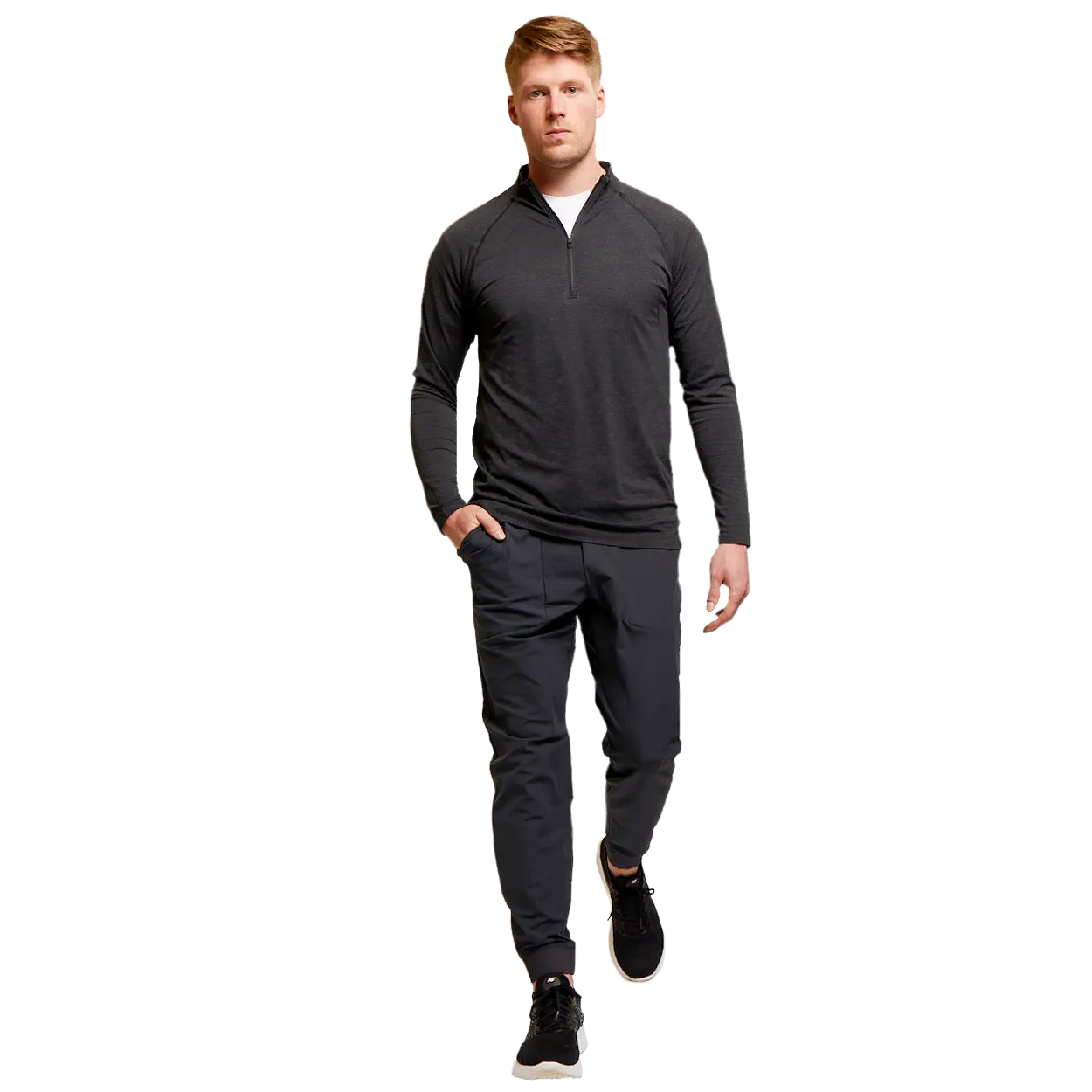 BAUER // lululemon METAL VENT TECH HALF ZIP