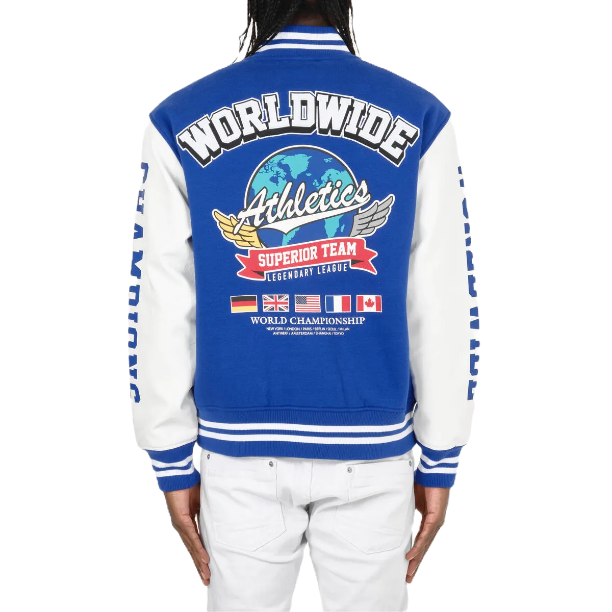 Blue Varsity Jacket