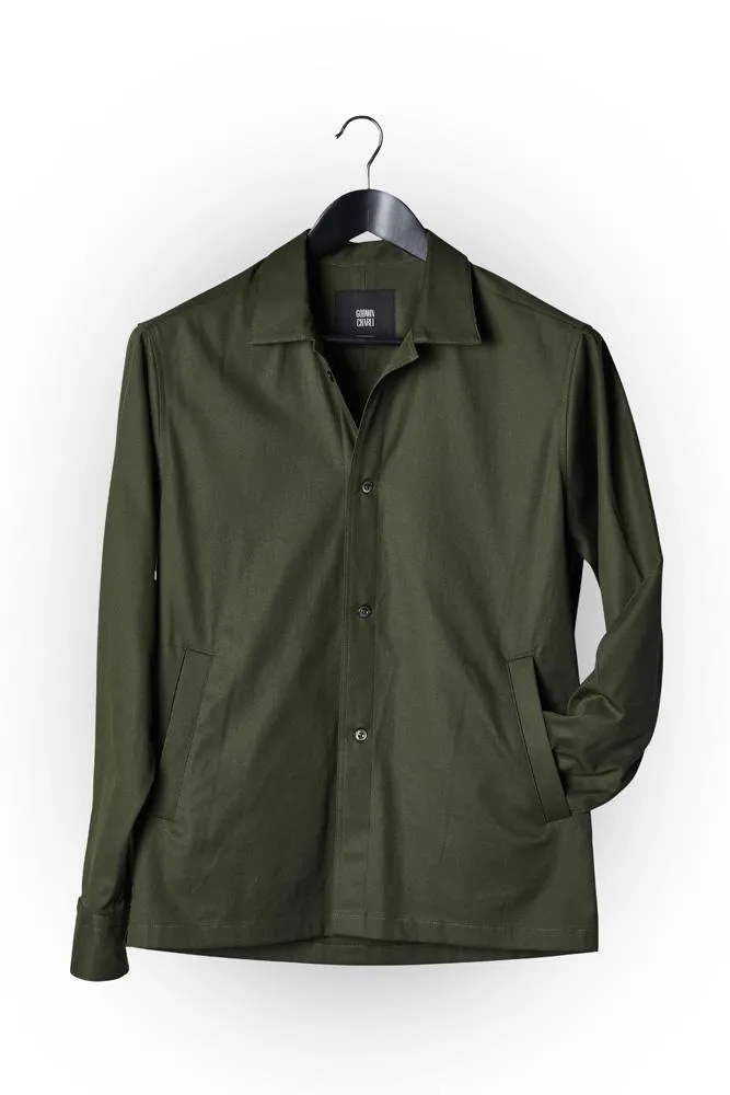 Bomber Overshirt - Olive Ari