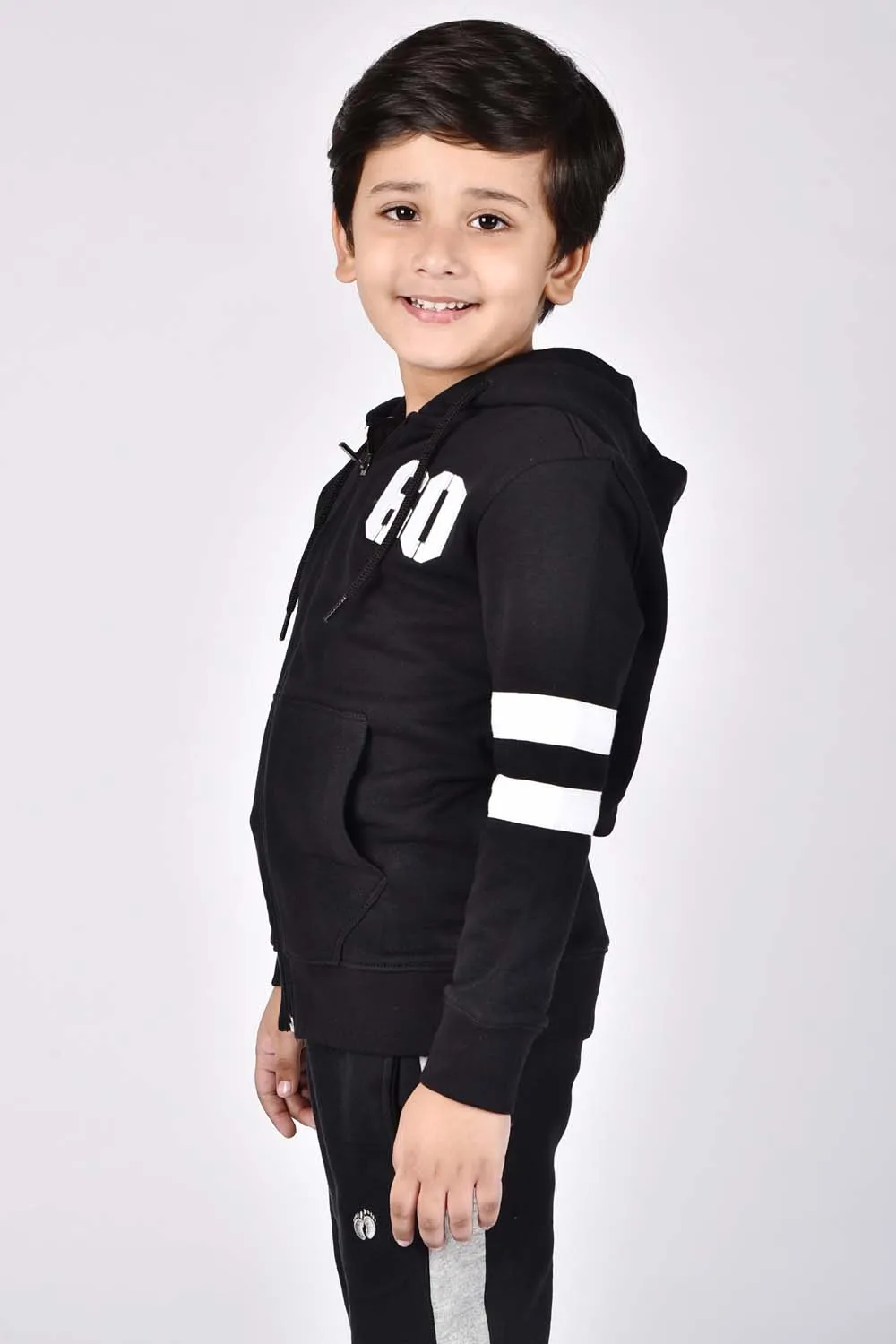 Boy's Front Zip Hoodie