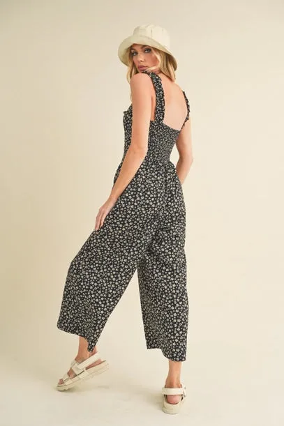 Brandee Floral Print Jumpsuit