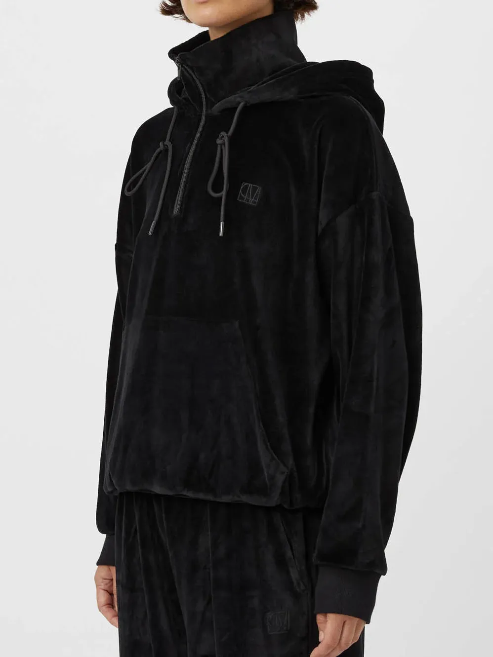 CAMILLA AND MARC SIMONE VELOUR ZIP UP HOODIE