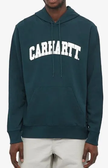 Carhartt WIP University Script Hoodie / Frasier / White