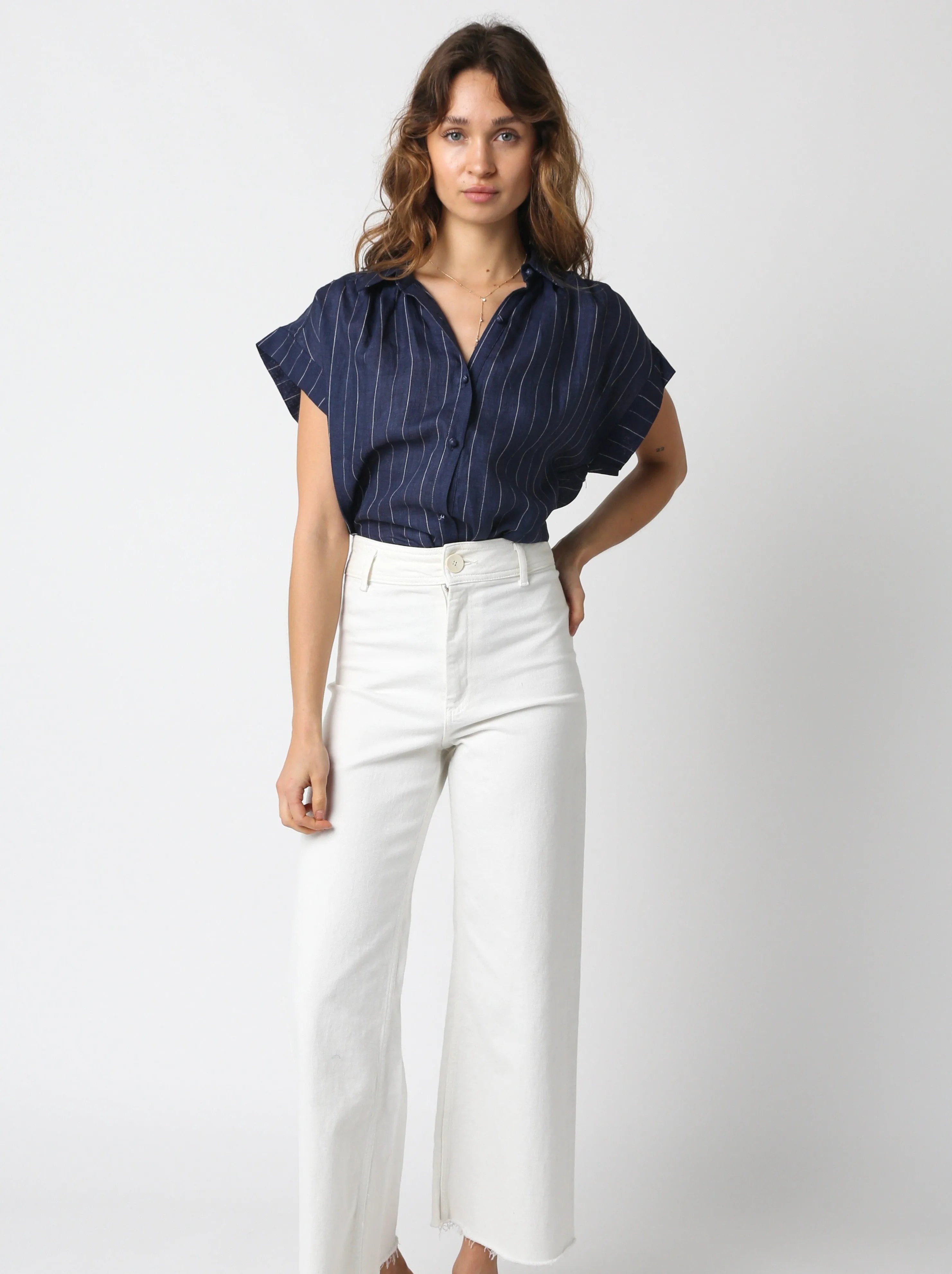 Casey Linen Top