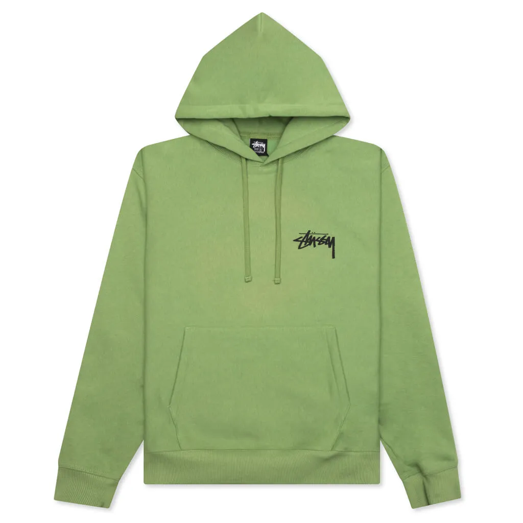 Classic Dot Hood - Moss