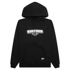 Classic Sweat Parka L/S - Black