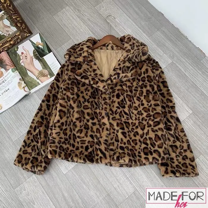 Client Priyanka Kathuria In Our Leopard Furr Coat