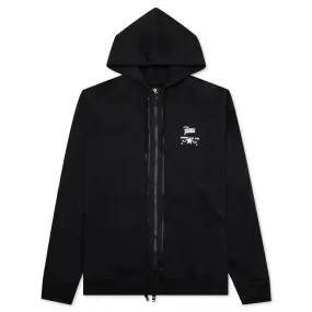 Converse x Patta Four-Leaf Clover Utility Fleece Hoodie - Black