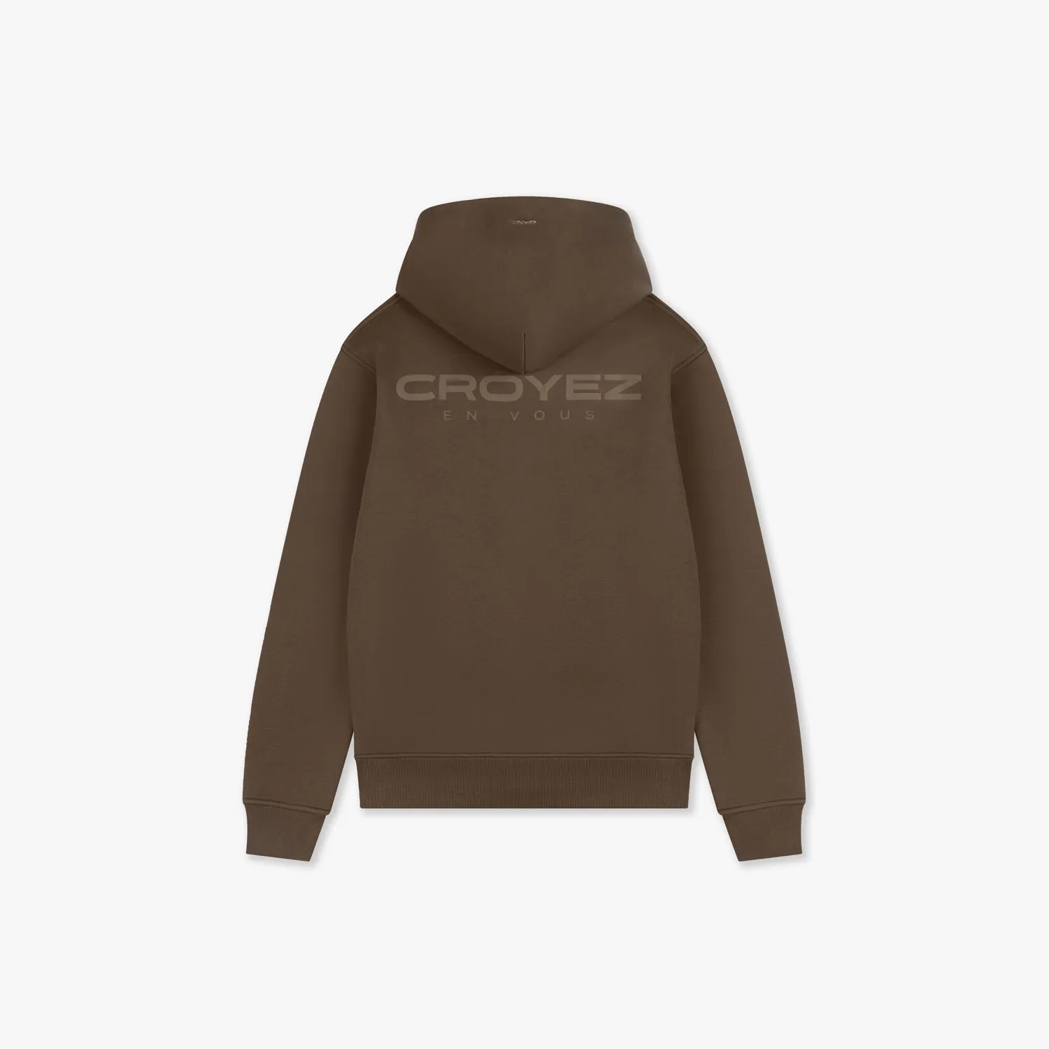 CROYEZ ORGANETTO HOODIE - BROWN