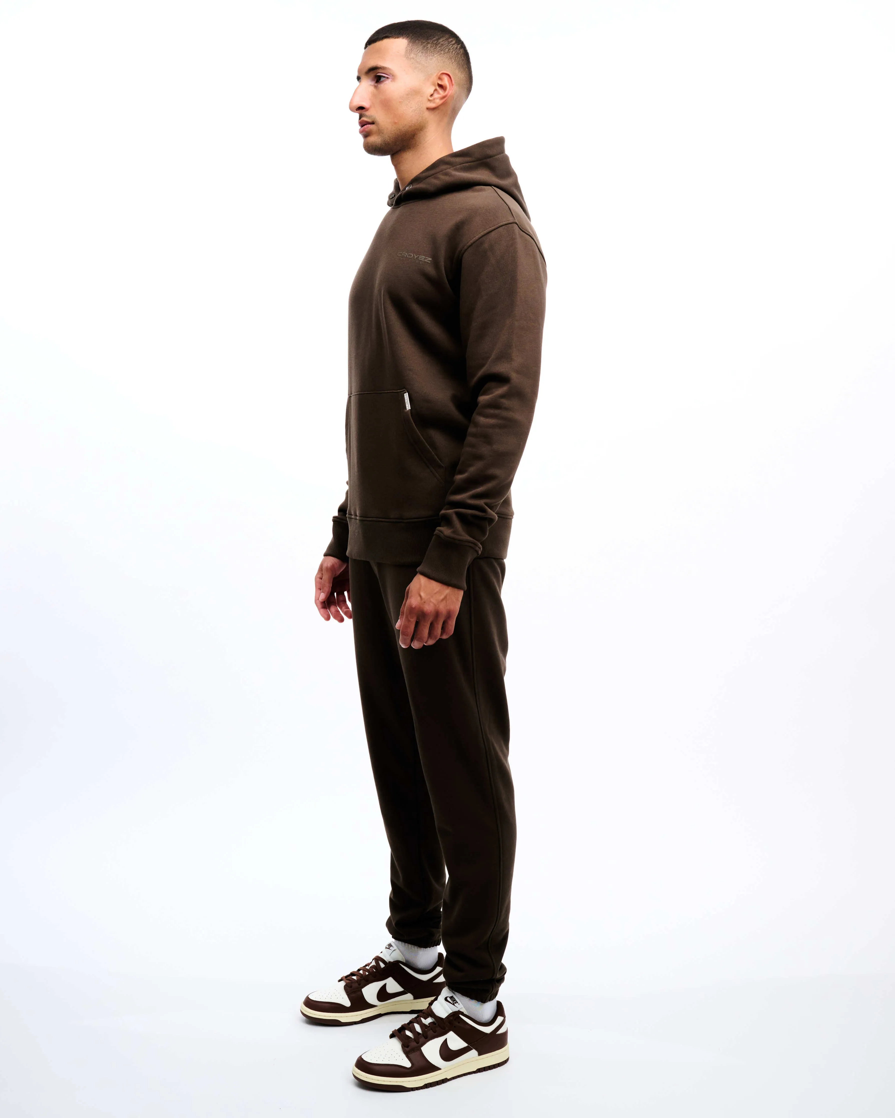 CROYEZ ORGANETTO HOODIE - BROWN