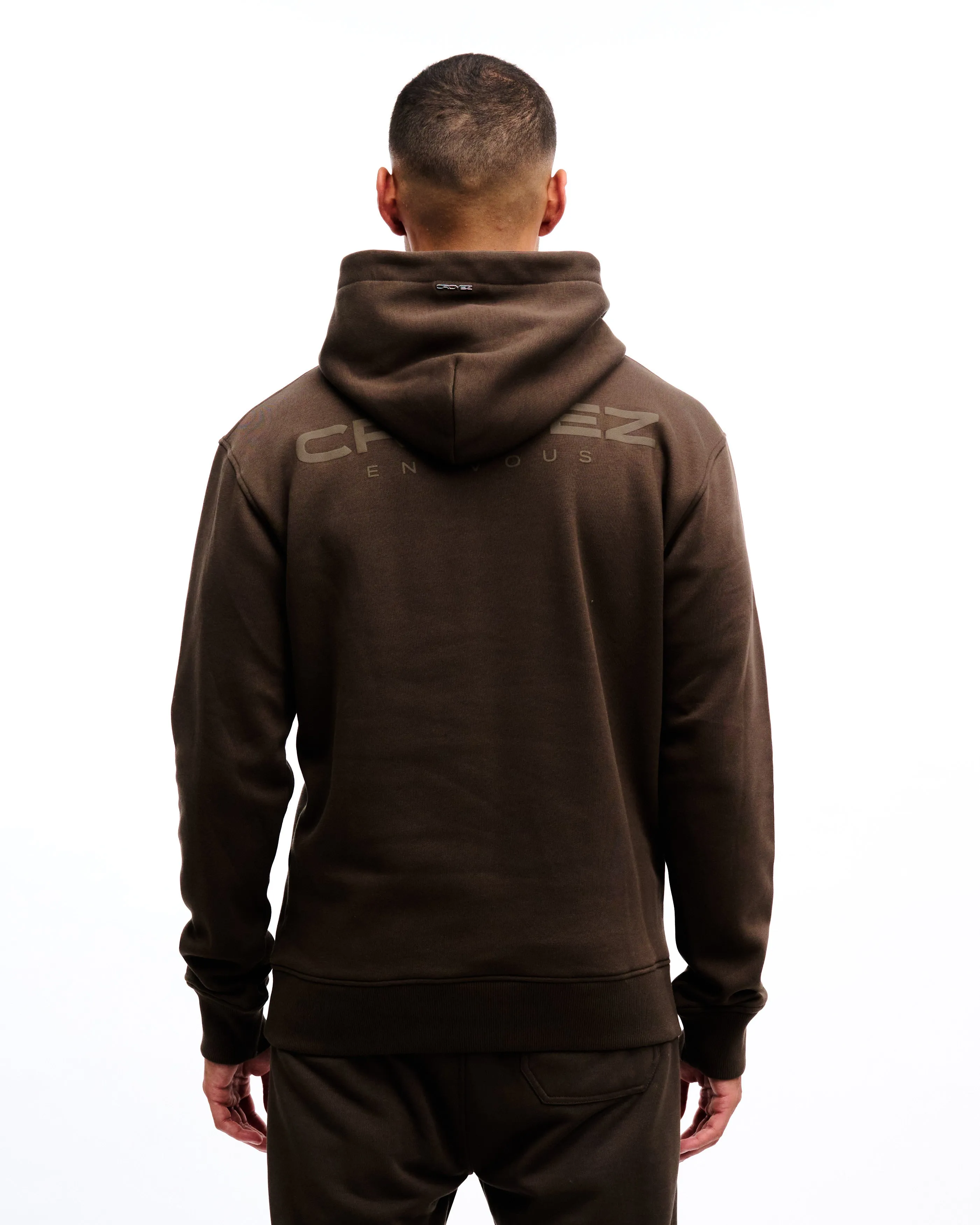 CROYEZ ORGANETTO HOODIE - BROWN