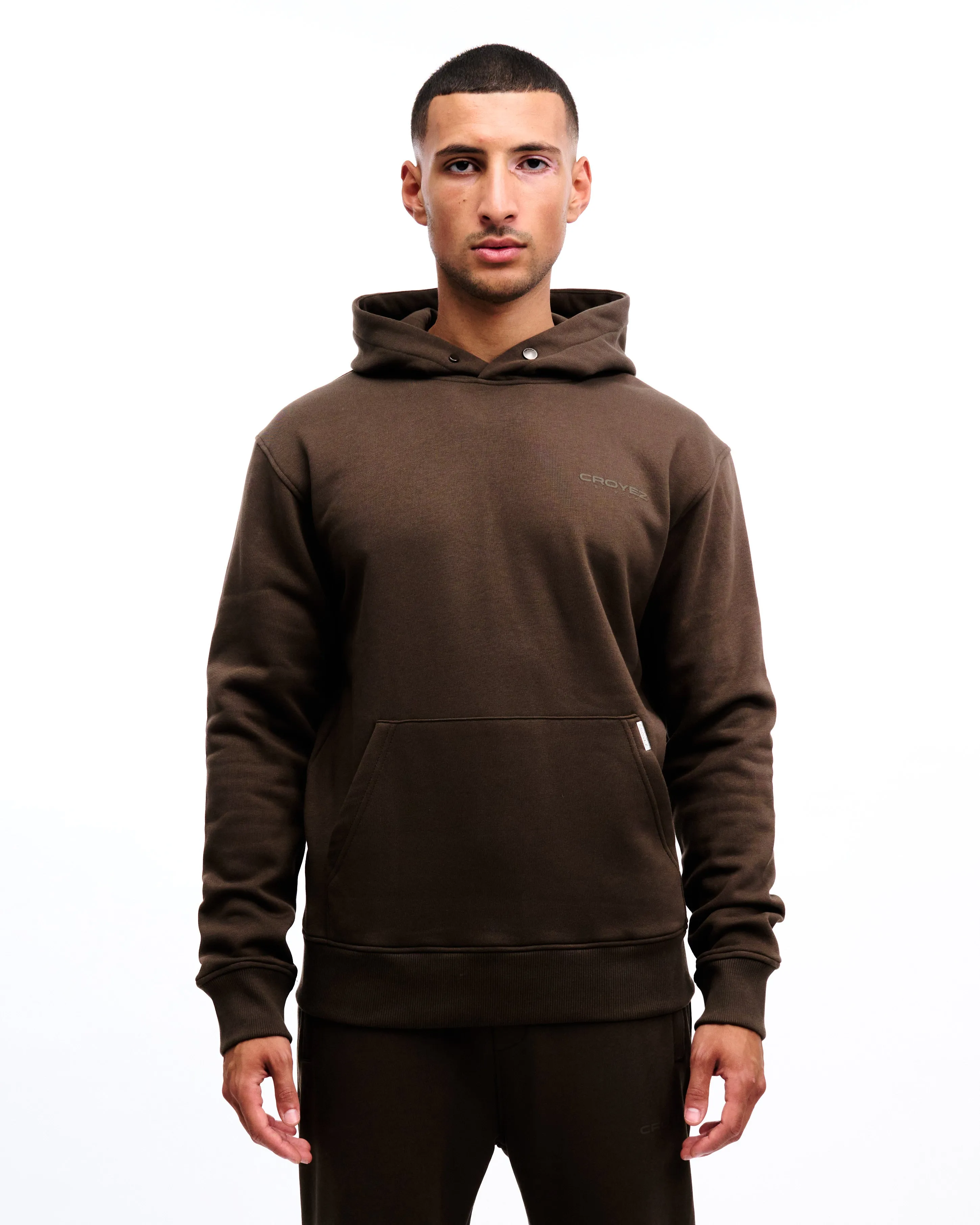 CROYEZ ORGANETTO HOODIE - BROWN