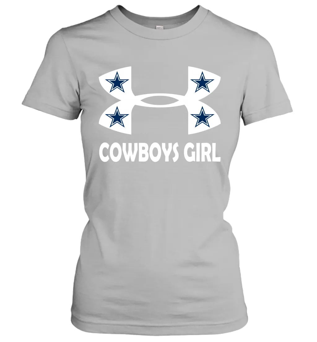 Dallas Cowboys Girl Under Armour Football Short Sleeve