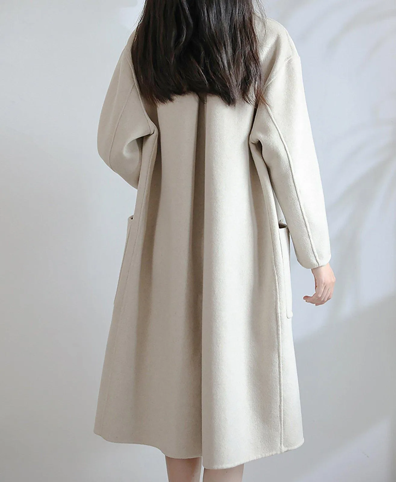 Debra Double Breasted Wool Coat