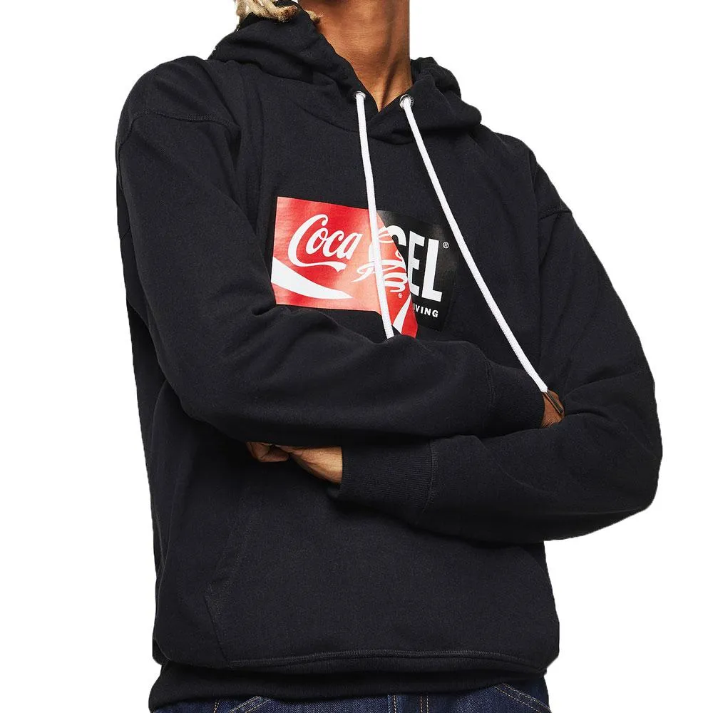 Diesel CC-S-ALBY-COLA Hoodie - Black