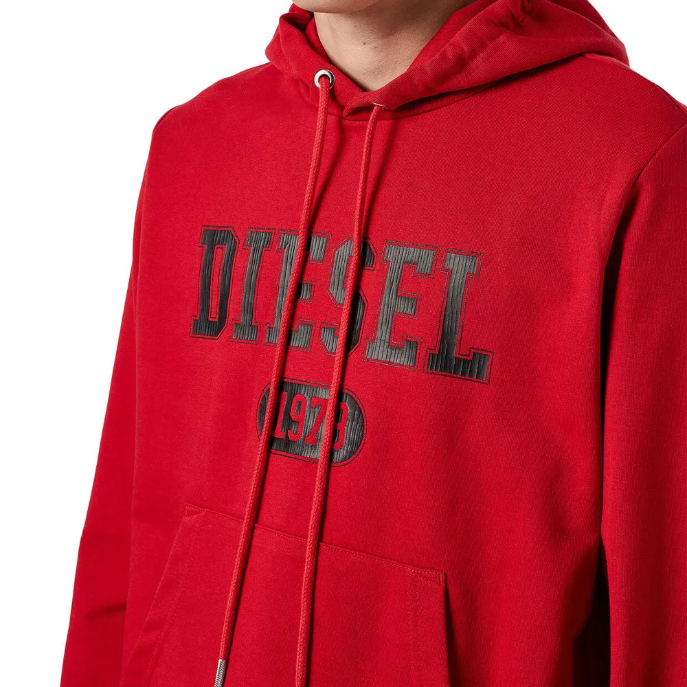 Diesel S-GINN-HOOD-K25 Hoodie - Red