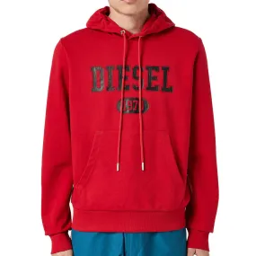 Diesel S-GINN-HOOD-K25 Hoodie - Red