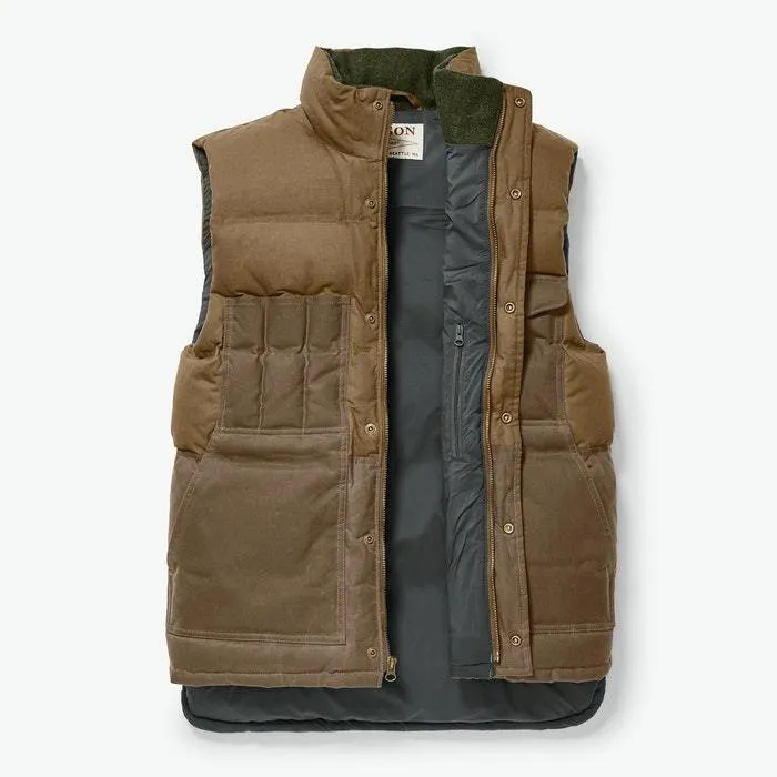 Down Cruiser Vest, Dark Tan