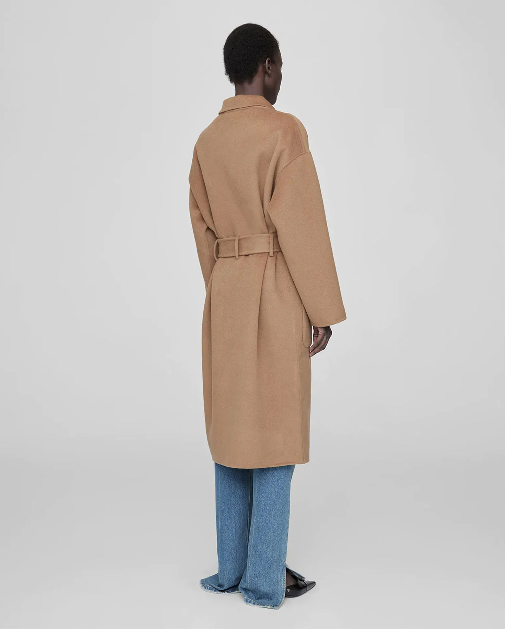 DYLAN COAT / CAMEL CASHMERE BLEND