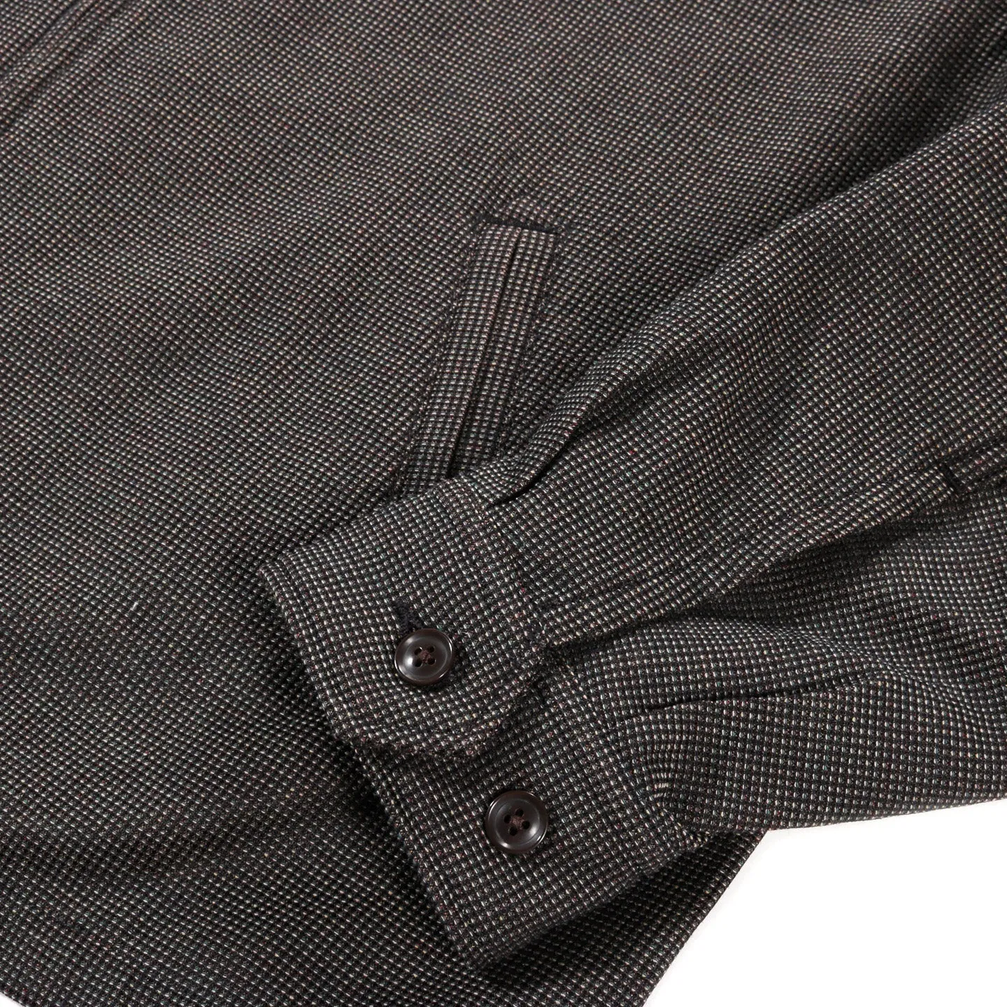 ENGINEERED GARMENTS CLAIGTON JACKET DARK BROWN CP WAFFLE