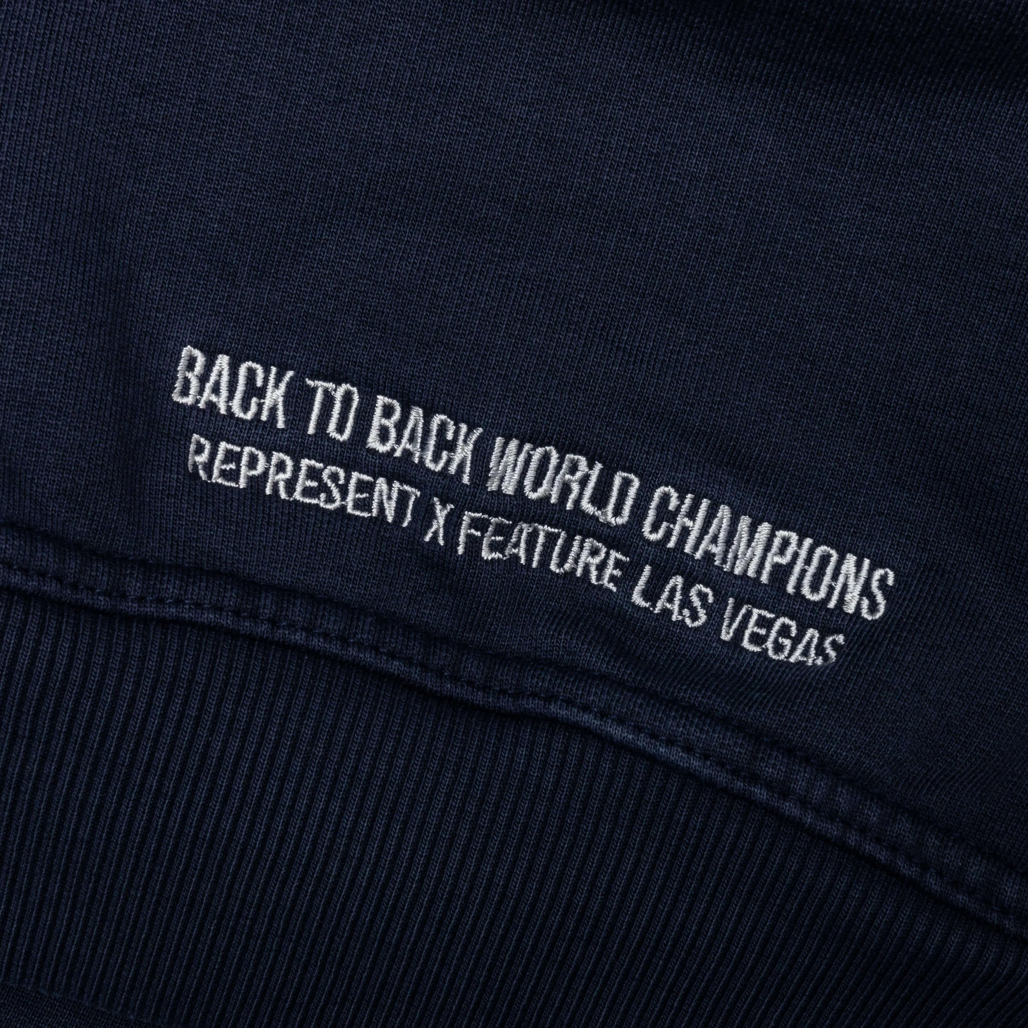 Feature x Represent Champions Hoodie - Midnight Navy