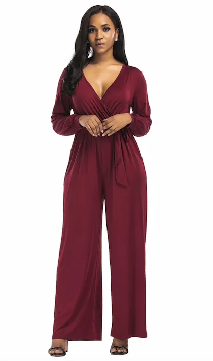 FRONT & CENTER JUMPSUIT