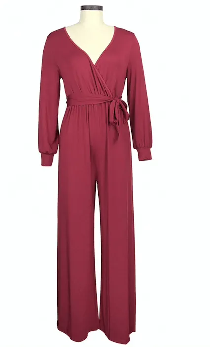 FRONT & CENTER JUMPSUIT