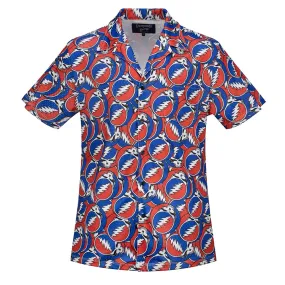 Grateful Dead | Mesh Button Down | All Over Steal Your Face