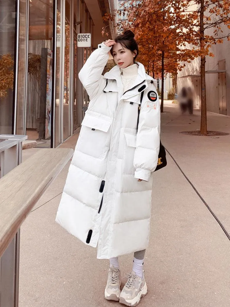 Hannah Hooded Long Puffer Parka