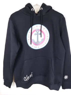 HOODIE MOIN AHOI NAVY