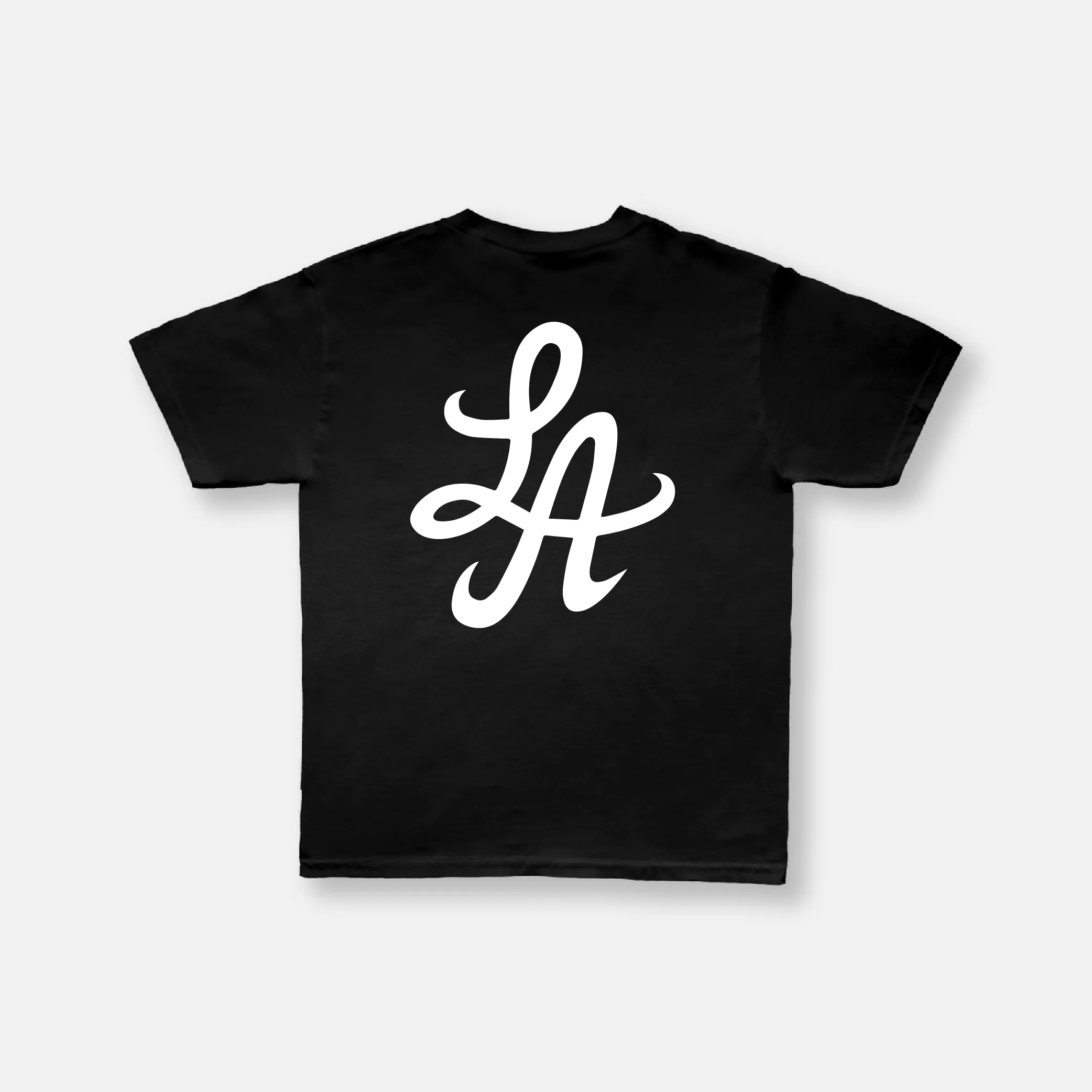 HOT ROD LA SHOP TEE (BLACK/WHITE)