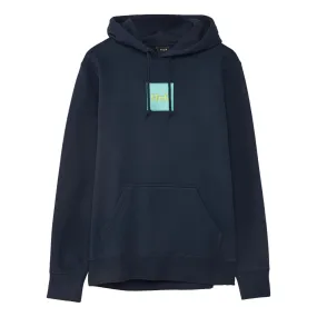 HUF DOMESTIC BOX EMB P/O HOODIE-NAVY BLAZER