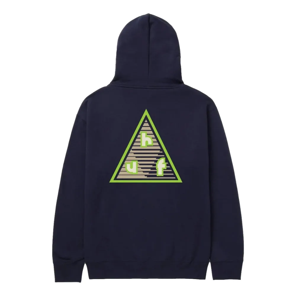 HUF HIGH ADVENTURE P/O HOODIE-NAVY