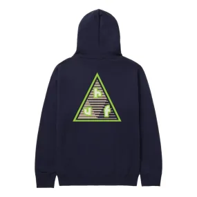 HUF HIGH ADVENTURE P/O HOODIE-NAVY