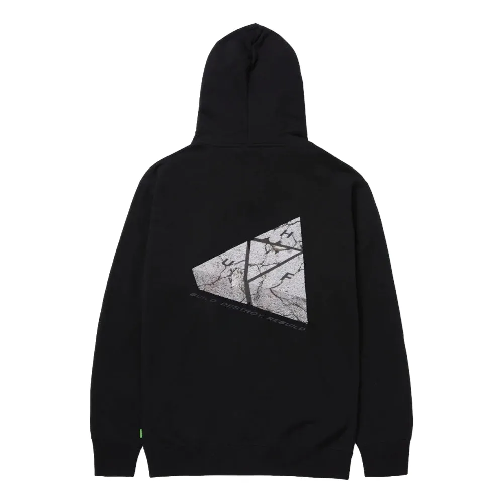 HUF WITHSTAND TT P/O HOODIE-BLACK