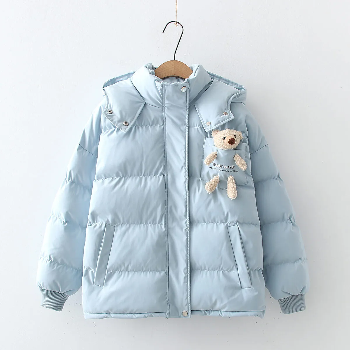 Japanese cute bear Thickened winter coat BY8050