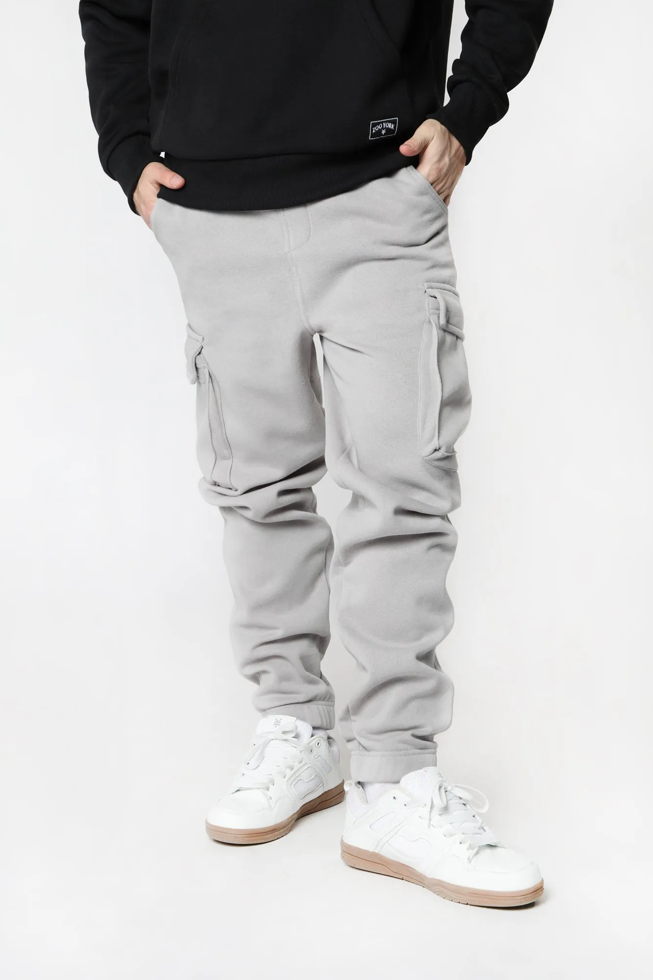 Jogger Cargo en Molleton West49 Homme