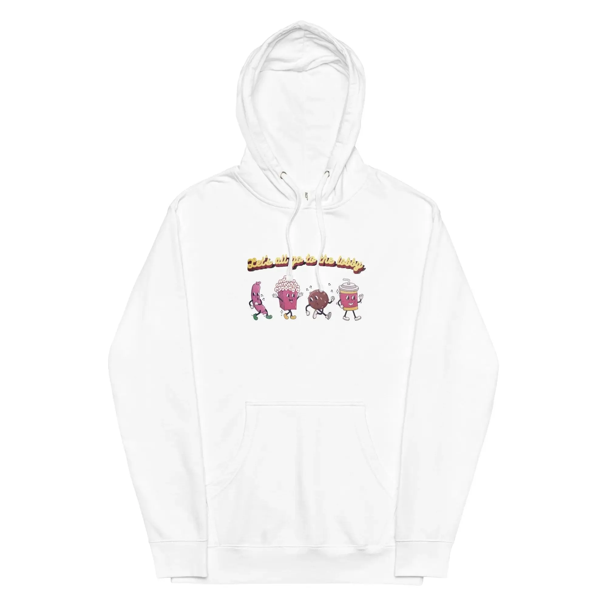 Let's All Go To The Lobby Unisex midweight hoodie