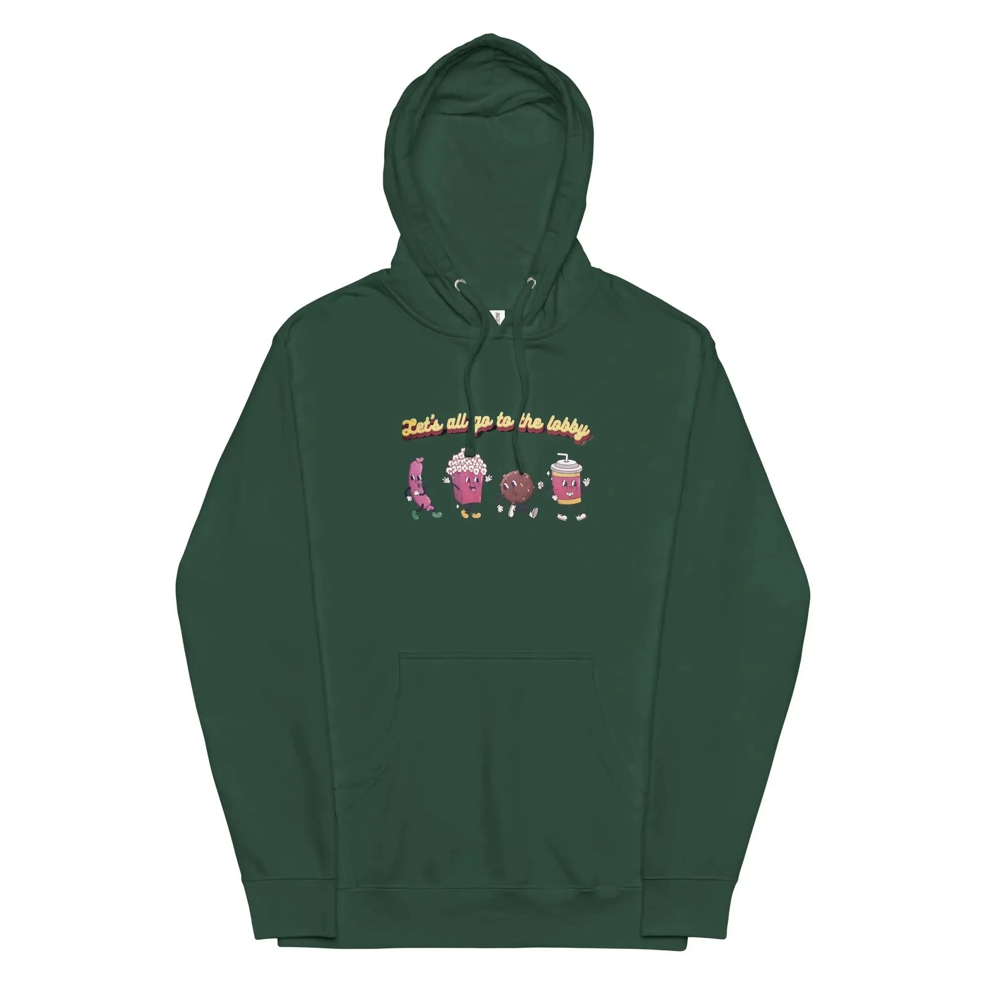 Let's All Go To The Lobby Unisex midweight hoodie