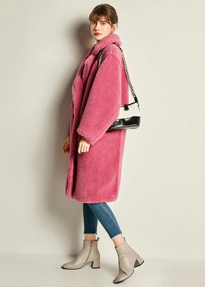 Lily Wool Blend One Button Coat