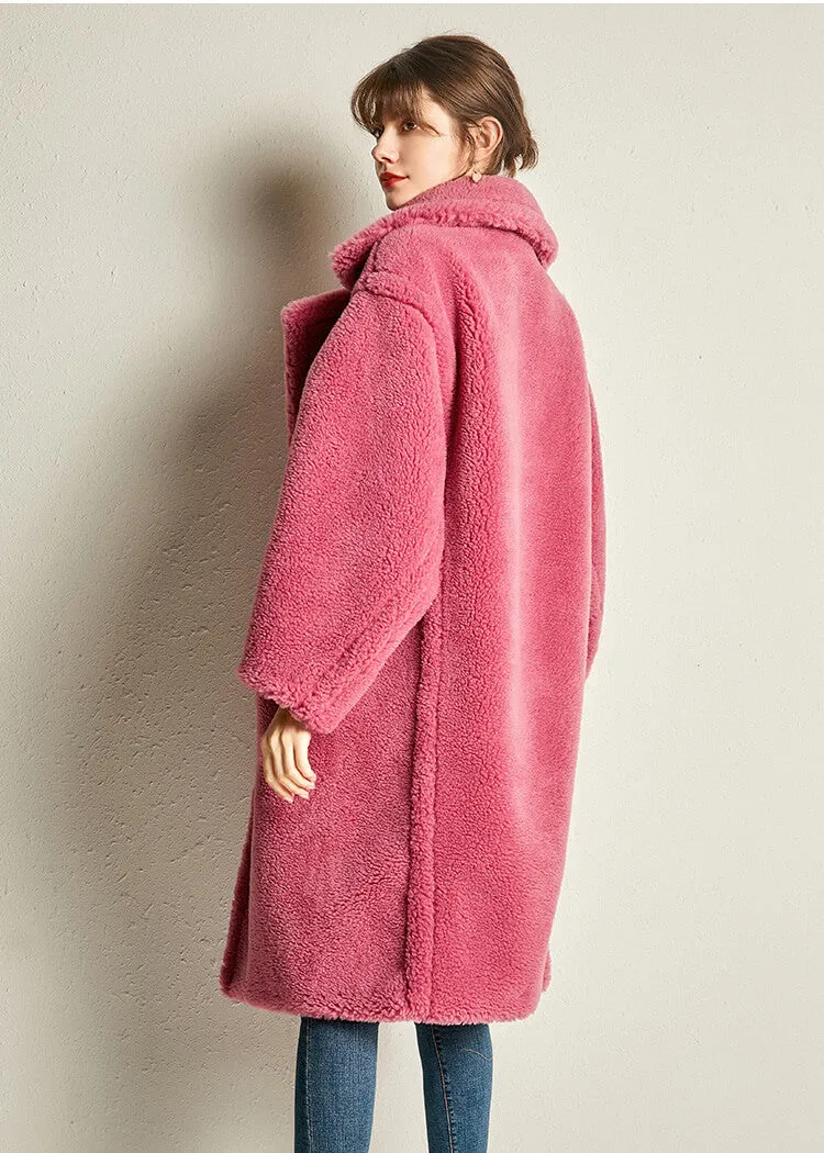 Lily Wool Blend One Button Coat