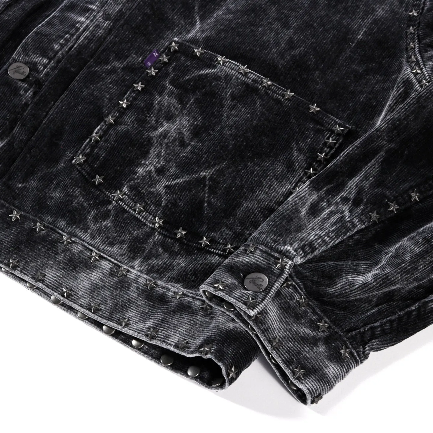 NEEDLES M.W. JEAN JACKET 14W CORDUROY BLACK