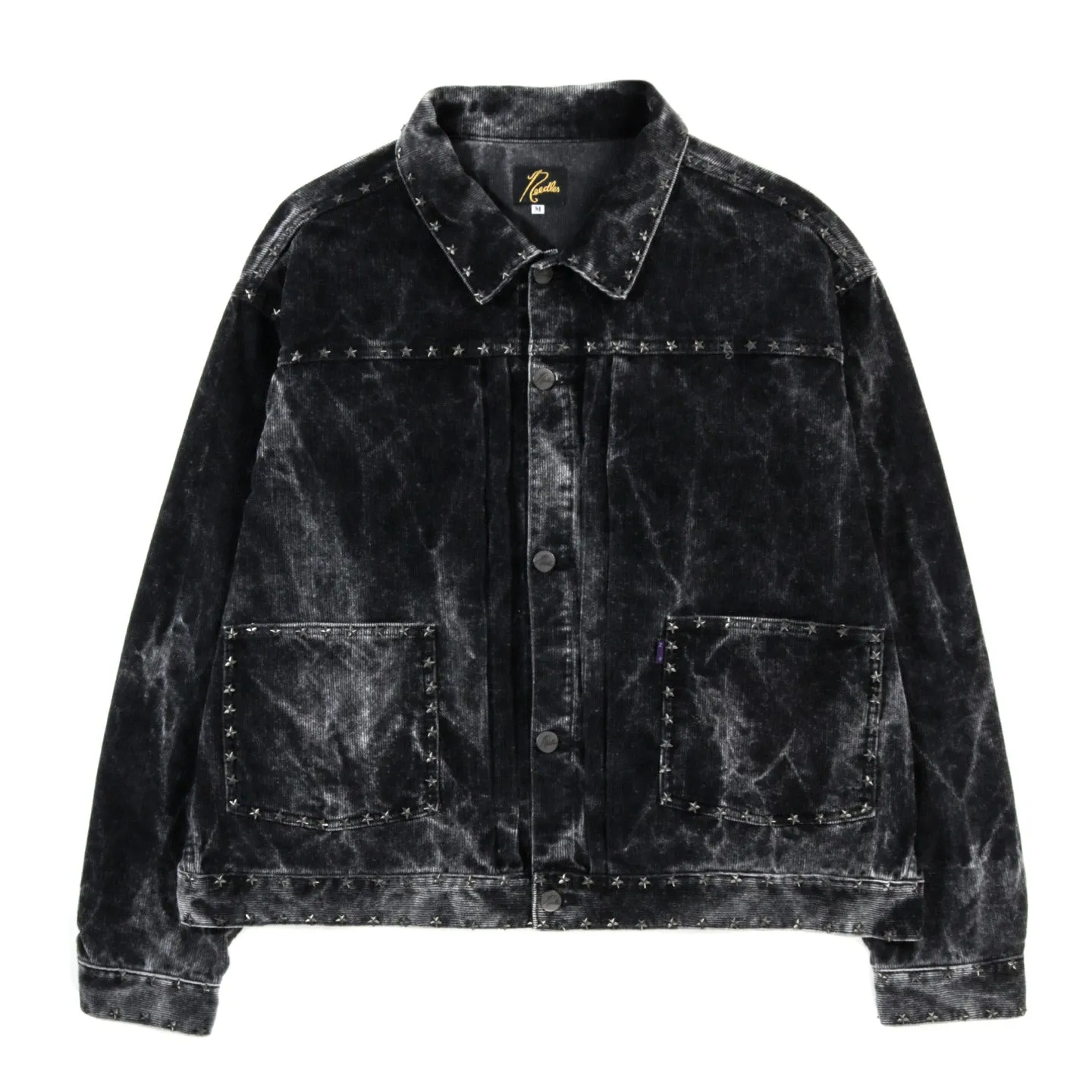 NEEDLES M.W. JEAN JACKET 14W CORDUROY BLACK